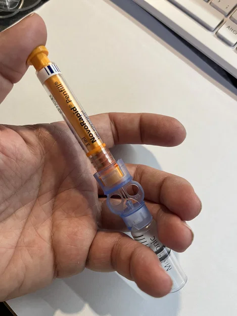 Bộ chuyển đổi ống Penfill Novorapid cho bơm insulin Minimed - Image 5