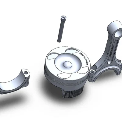 Piston - móc khóa