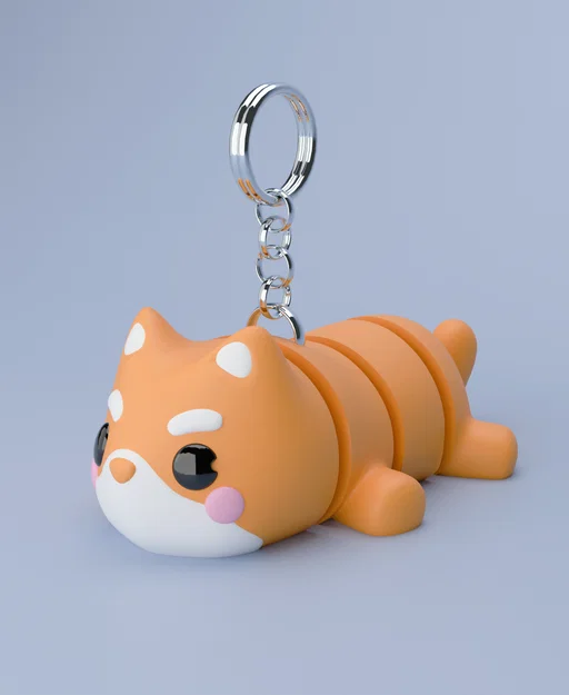 Móc Khóa Shiba Inu Flexi (Miễn Phí Thời Gian Giới Hạn) - Image 1