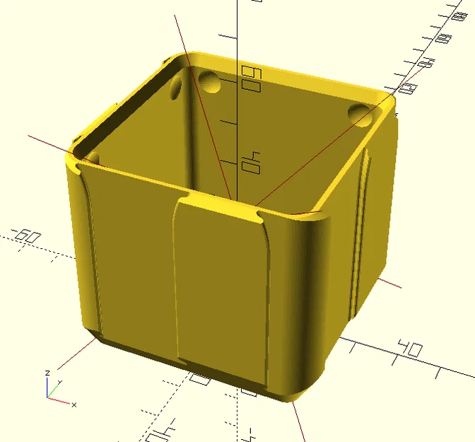 BinLink: Hệ thống thùng chứa đồ thông minh tùy chỉnh bằng OpenSCAD - Image 1