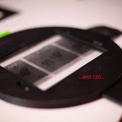 Negative Carrier Kính 4x5 Universal cho Beseler