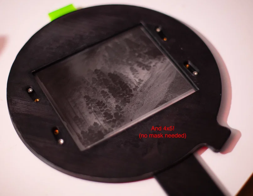 Negative Carrier Kính 4x5 Universal cho Beseler - Image 4