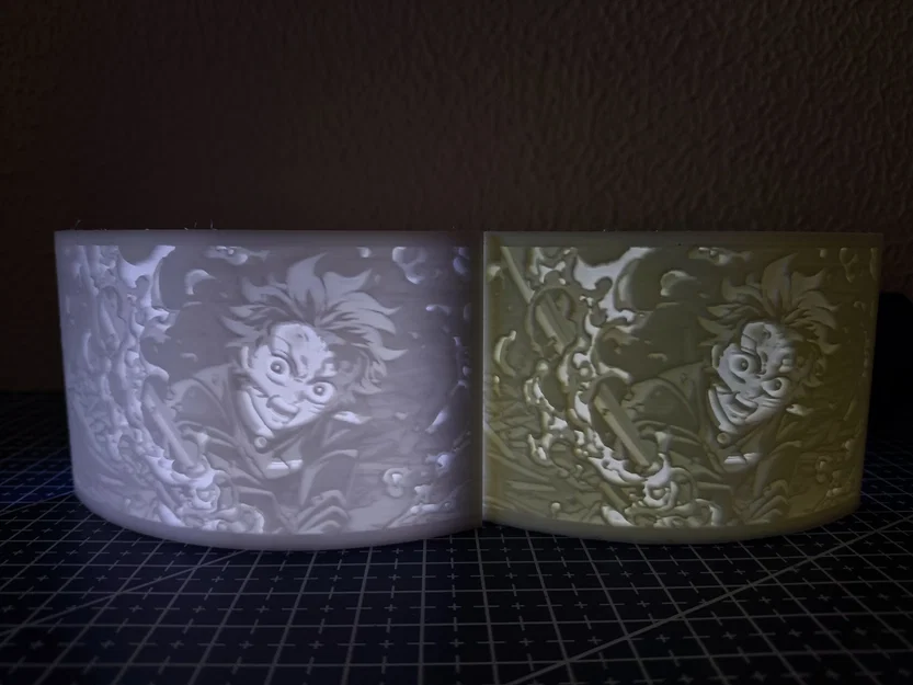 Lithophane Tanjiro Kamado (Demon Slayer) – Tranh sáng in 3D - Image 1