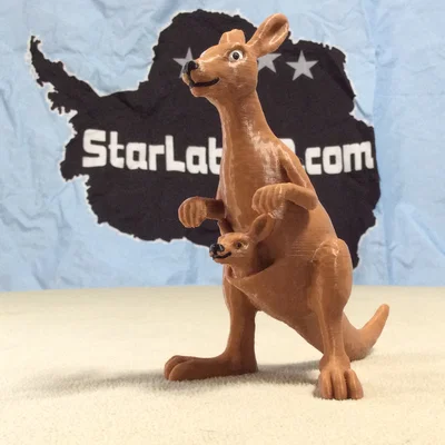Kangaroo (Chuột túi) - Mẫu in 3D bản single filament & MMU
