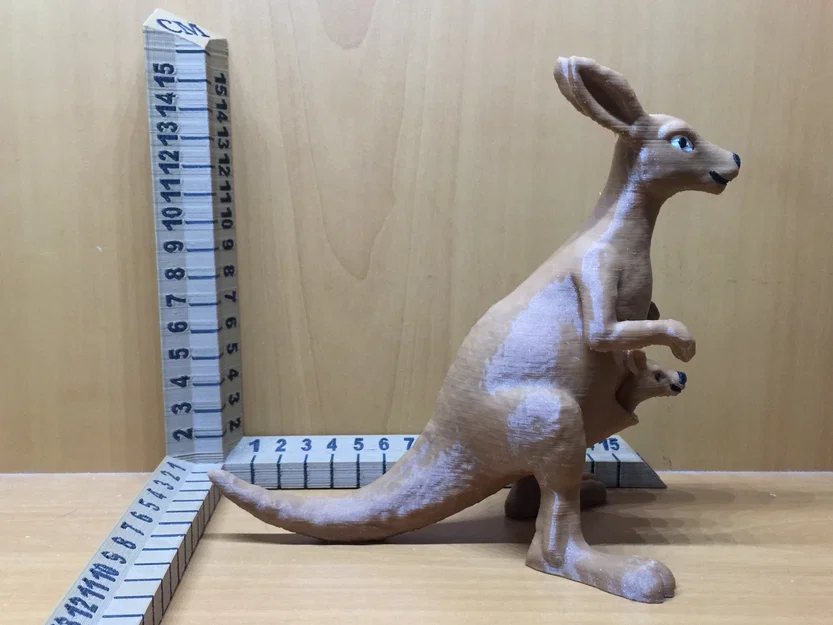 Kangaroo (Chuột túi) - Mẫu in 3D bản single filament & MMU - Image 5