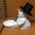 Nến Tealight Người Tuyết (Snowman Tealight) - Thumbnail 3