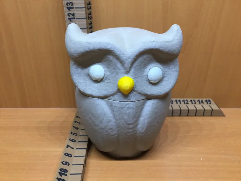 Hũ Đựng Hình Cú (Owl Jar) - Image 2