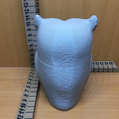Hũ Đựng Hình Cú (Owl Jar)