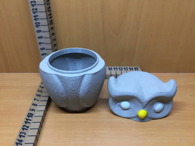 Hũ Đựng Hình Cú (Owl Jar) - Image 6