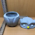 Hũ Đựng Hình Cú (Owl Jar) - Thumbnail 6