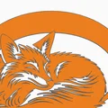 Mô hình 3D tranh treo tường chú cáo ngủ (A comfortable fox) tinh tế - Thumbnail 2