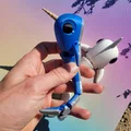 Flexi Narwhal – Cá kỳ lân biển articulated - Thumbnail 4