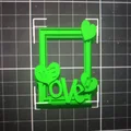 Khung hình Instax mini “We love u” - Thumbnail 2