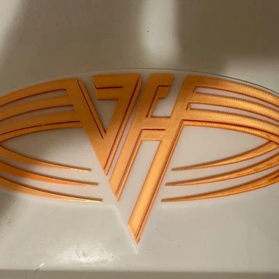 Mô hình logo Van Halen Band Sign in 3D trang trí độc đáo