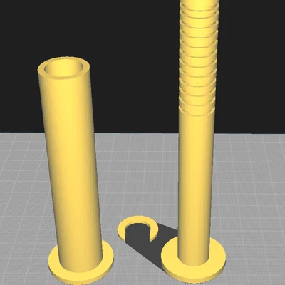 Giá đỡ GPU (Graphics Card Holder) tự in 3D điều chỉnh độ cao