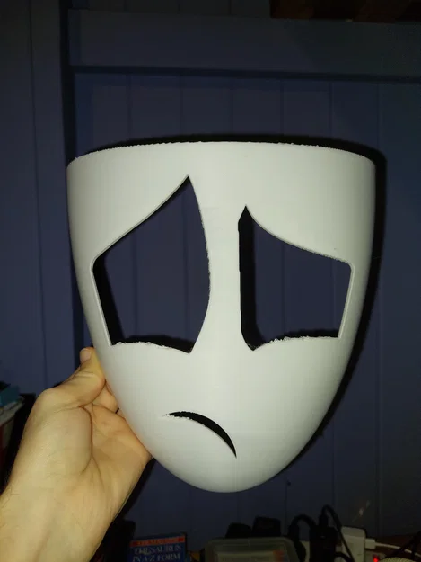 Mô hình 3D mặt nạ Gangle Mask - Phụ kiện cosplay TADC ấn tượng - Image 1