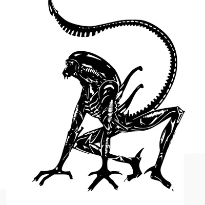 Mô hình trang trí treo tường Alien (Xenomorph) cực chất