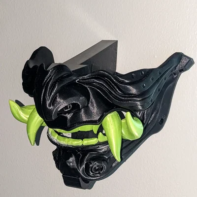 Wall Mount - Mặt nạ Samurai