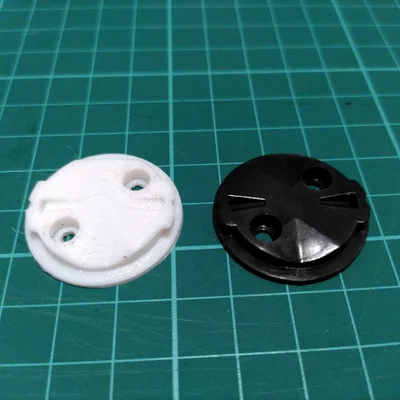 Miếng plate quarter mount Garmin thay thế cho adapter GoPro