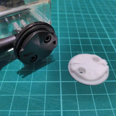Miếng plate quarter mount Garmin thay thế cho adapter GoPro