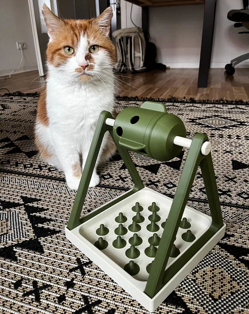 Đế đồ chơi cho mèo (Base Plate) kèm Nobbles tách rời - Image 1