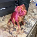 Mô hình chú chó English Mastiff Low Poly decor để bàn - Thumbnail 1
