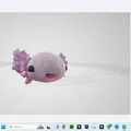 Mô hình 3D Axolotl (Kỳ giông) cực dễ thương để in trang trí - Thumbnail 1