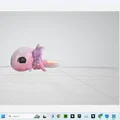 Mô hình 3D Axolotl (Kỳ giông) cực dễ thương để in trang trí - Thumbnail 3