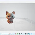 Mô hình 3D Chú Mèo Con Đáng Yêu Để Bàn (Cute Cat) - Thumbnail 1