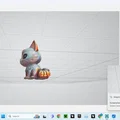 Mô hình 3D Chú Mèo Con Đáng Yêu Để Bàn (Cute Cat) - Thumbnail 5