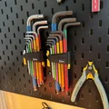 Giá treo bộ lục giác Wera lên bảng IKEA Skadis in 3D - Thumbnail 1