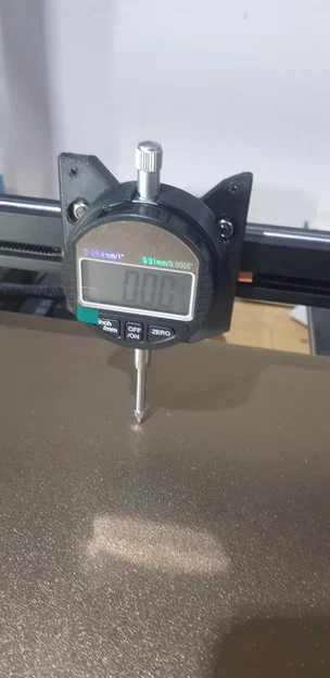 Giá đỡ đồng hồ so cho Anycubic Kobra 2 (Anycubic Kobra 2 Messuhr Halter) - Image 1