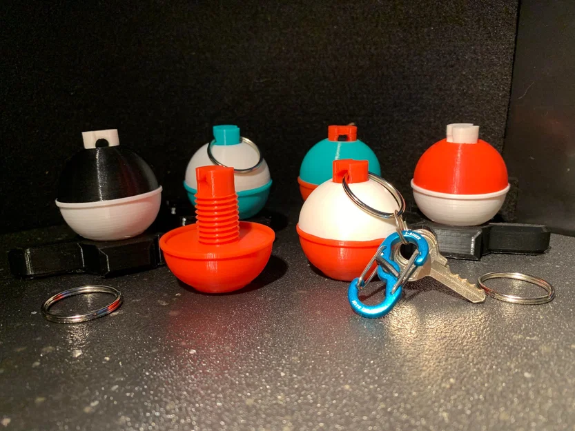 Móc khóa phao câu (Fishing Bobber Keychain) - Image 1