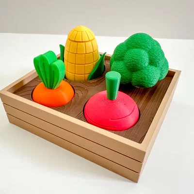 Fidget Garden – Vườn đồ chơi fidget rau củ