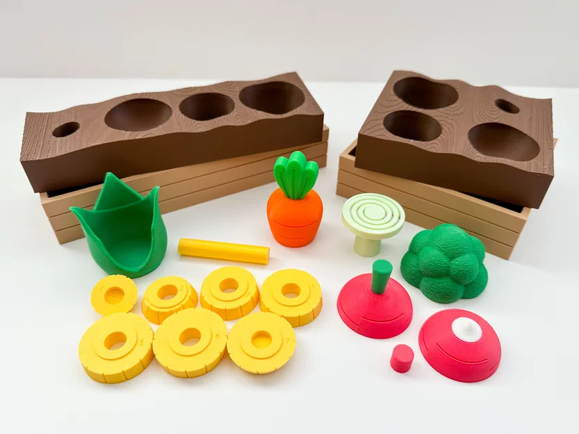 Fidget Garden – Vườn đồ chơi fidget rau củ - Image 12