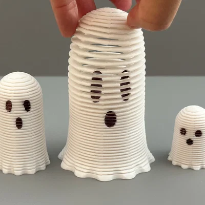 Những Bé Ma Lò Xo Co Giãn (3 kích cỡ) – Stretchy Springy Ghosts