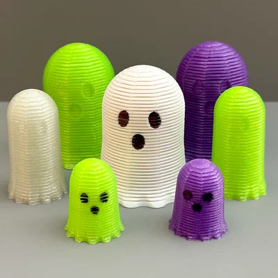 Những Bé Ma Lò Xo Co Giãn (3 kích cỡ) – Stretchy Springy Ghosts