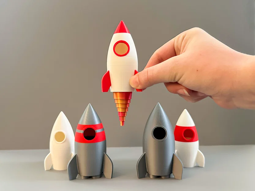 Rocket kèm Boosters (2 kích cỡ) - Image 1