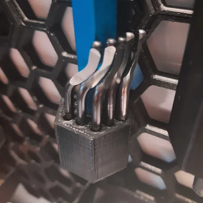 Giá treo dụng cụ gọt bavia cho hệ thống Honeycomb Storage Wall (HSW)