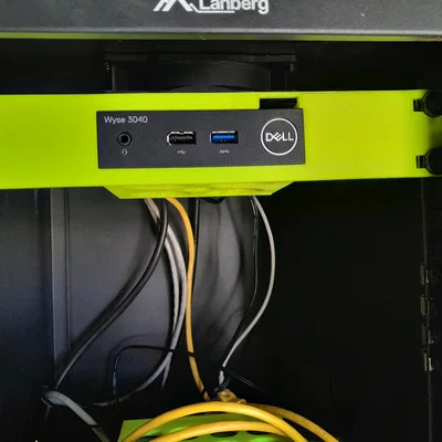 Bộ khung gắn Dell Wyse 3040 lên tủ rack 1U kèm tản nhiệt 140mm