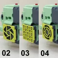 EZ Snap ON/OFF 40mm Fan Guard – Lưới quạt tháo lắp nhanh cho Prusa i3 MK3 - Thumbnail 2