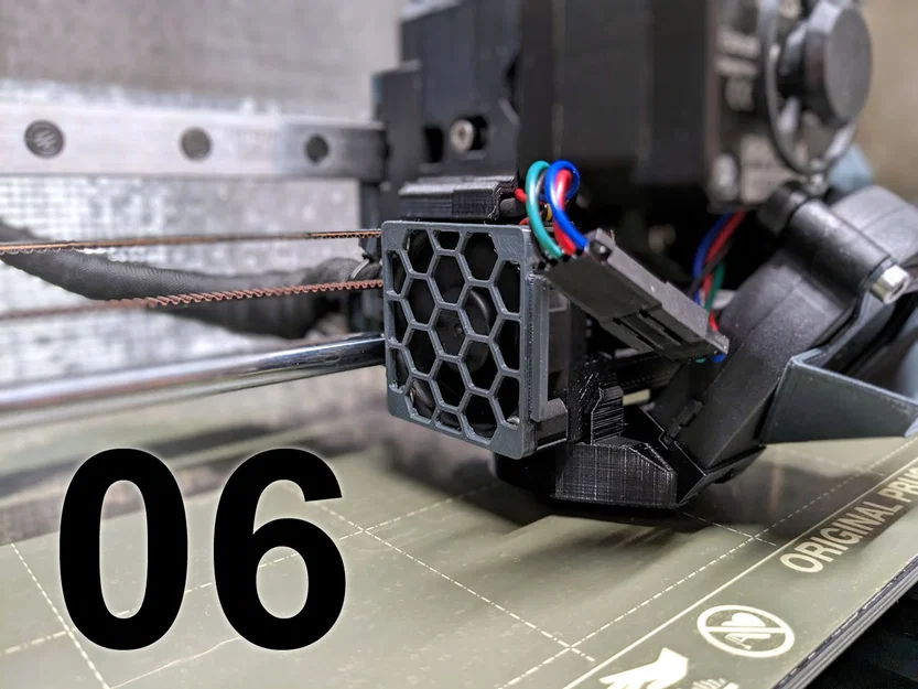 EZ Snap ON/OFF 40mm Fan Guard – Lưới quạt tháo lắp nhanh cho Prusa i3 MK3 - Image 3