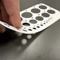 Thước Kẻ Khuôn Mẫu Hình Tròn (Circle Template) Hỗ Trợ Vẽ Kỹ Thuật 3D - Thumbnail 4