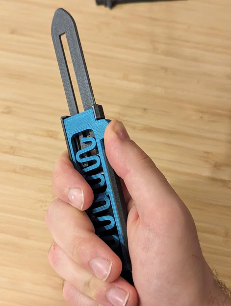 Mod Slider Knob - OTF Fidget Knife - Image 4