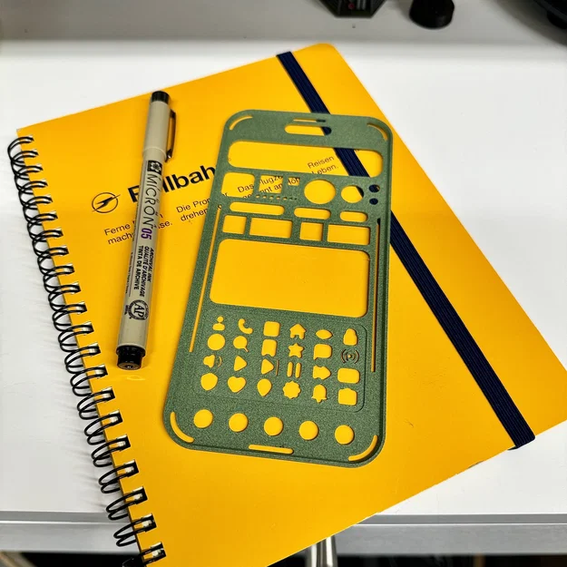 Khuôn Stencil Prototyping UX/UI Mobile Chuyên Nghiệp - Image 4