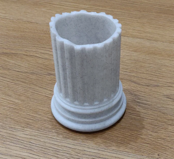 Ống cắm bút hình cột La Mã cổ điển in 3D cực đẹp - Image 2