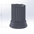 Ống cắm bút hình cột La Mã cổ điển in 3D cực đẹp - Thumbnail 3