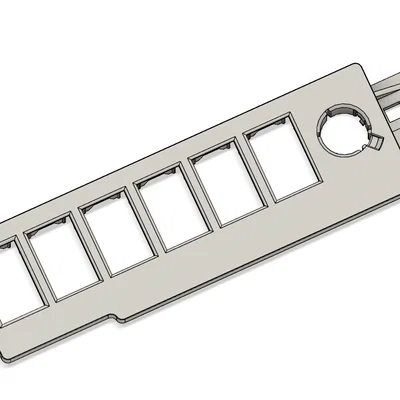 Bảng công tắc 97-01 Jeep Cherokee XJ (6 công tắc zin/factory)
