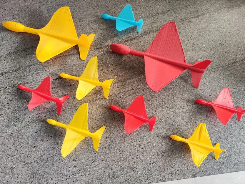 Máy Bay Lượn Phóng Bằng Ống Hút (Straw-Launchable Plane Glider) - Image 1