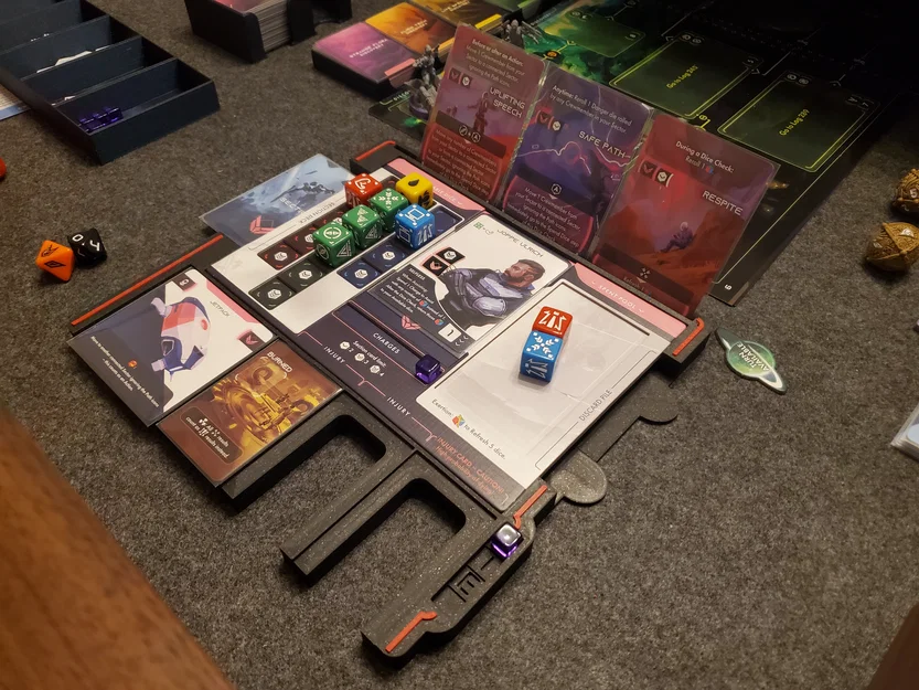 Dashboard ISS Vanguard - Dùng cho thẻ bọc (Sleeved Cards) - Image 1